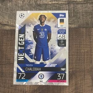 Trevoh Chalobah Next Gen Trading Card. Soccer